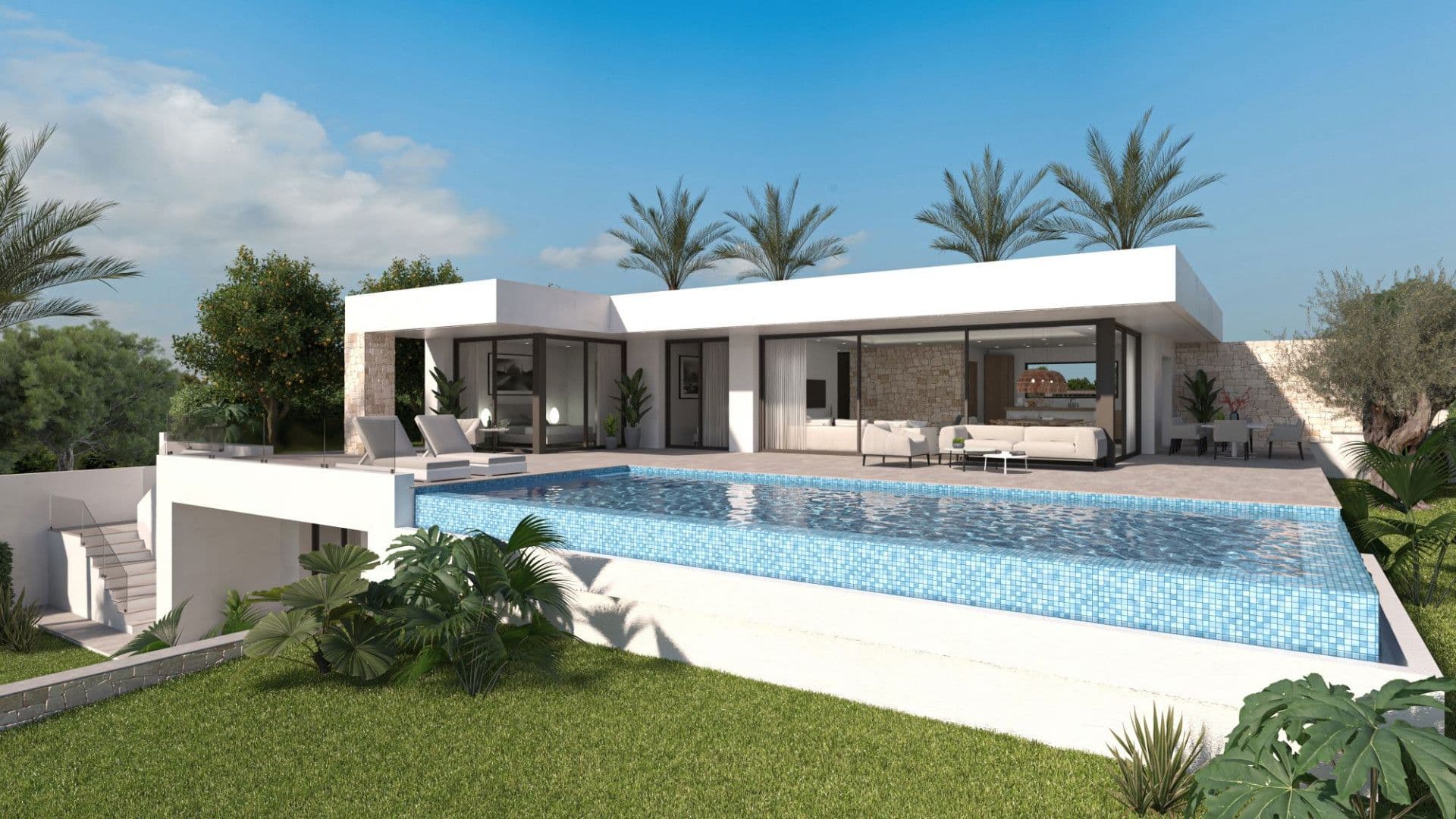 Exclusivo proyecto de villa moderna en Dénia (Alicante)