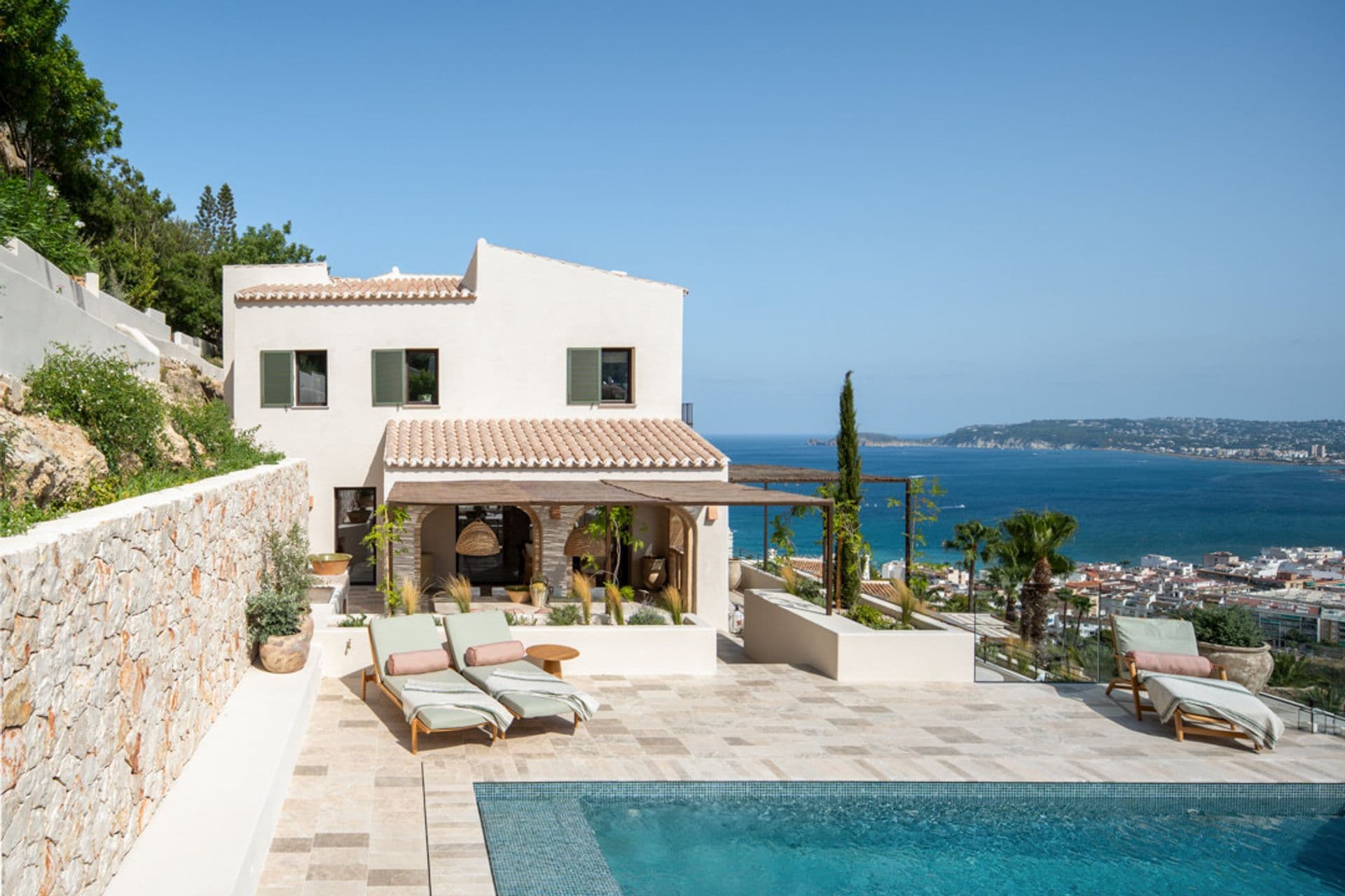 Mediterranean style villa project in the urbanization La Corona, Jávea (Alicante).