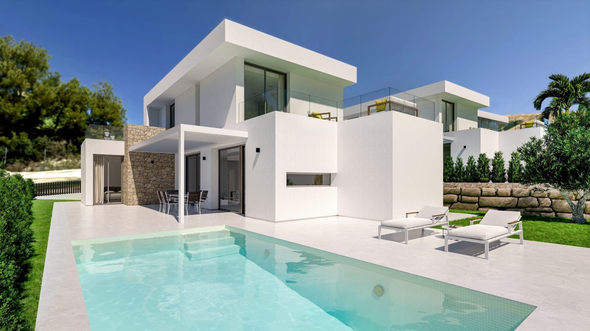 Neubauvilla zum Verkauf in Sierra Cortina, Benidorm