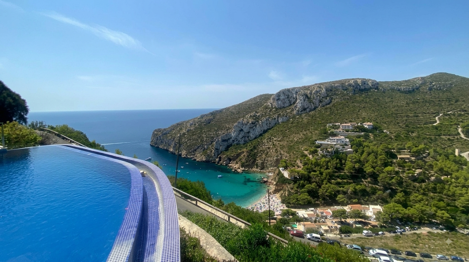 Villa met zeezicht in Granadella, Jávea