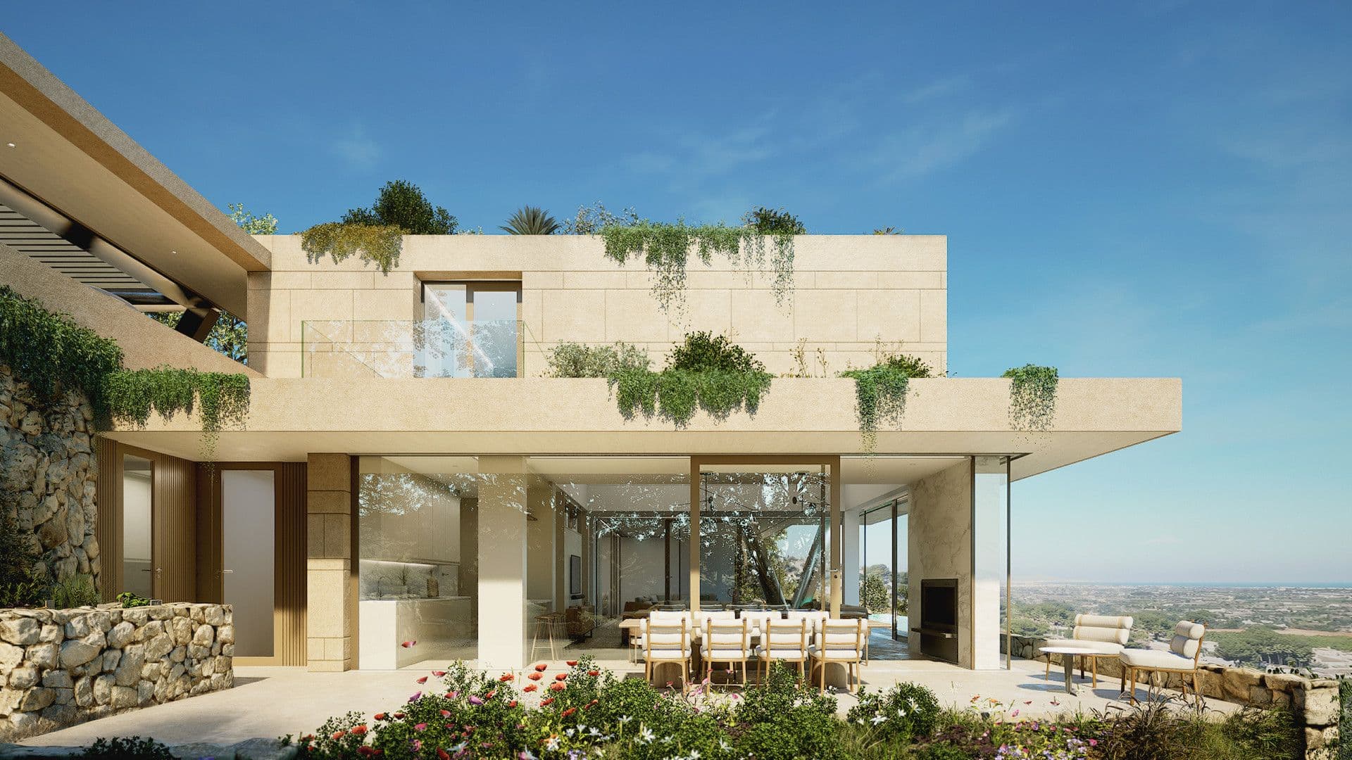 Villa project in La Sella Golf, Dénia.