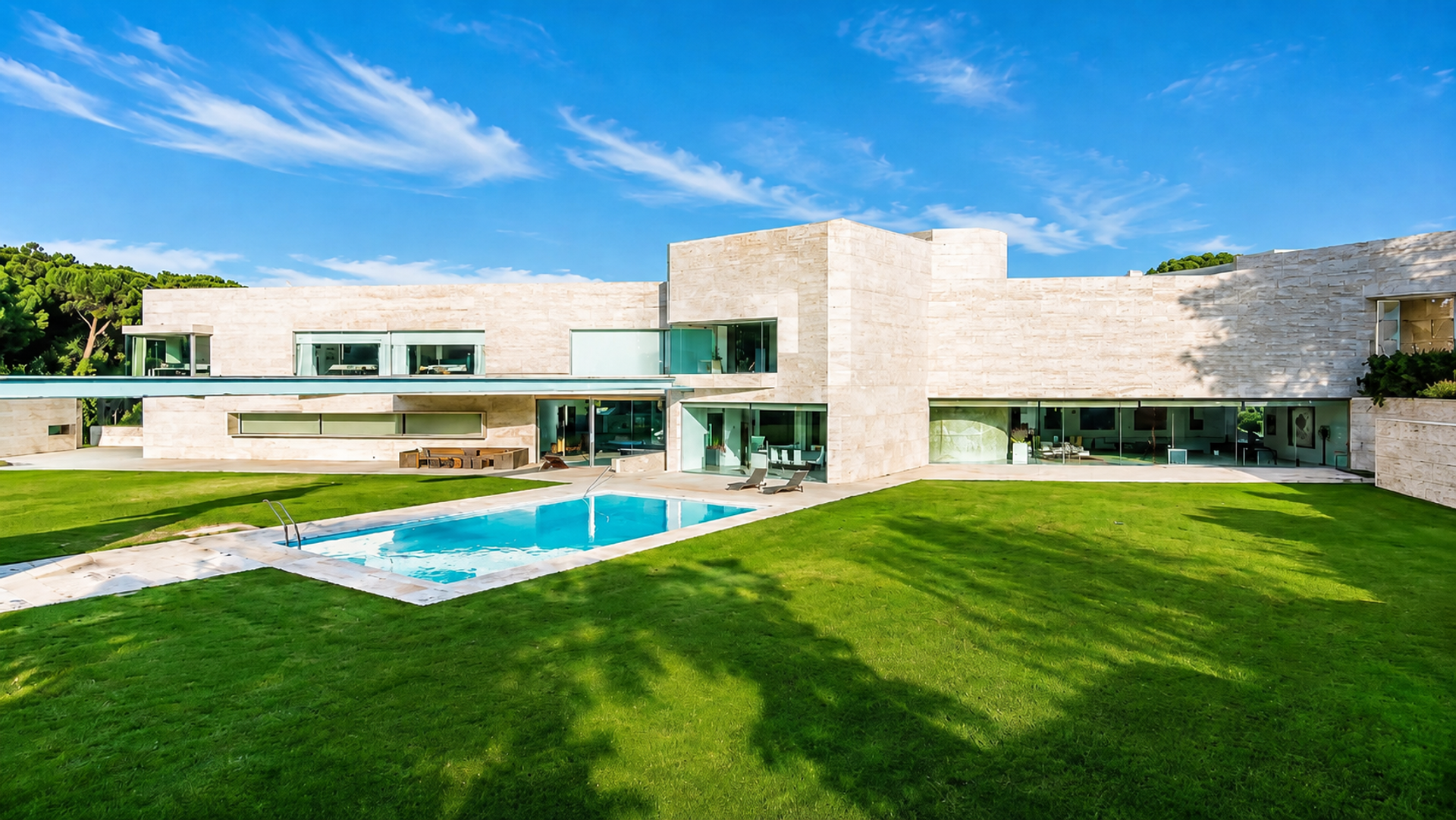 Villa de diseño en Pozuelo de Alarcón.